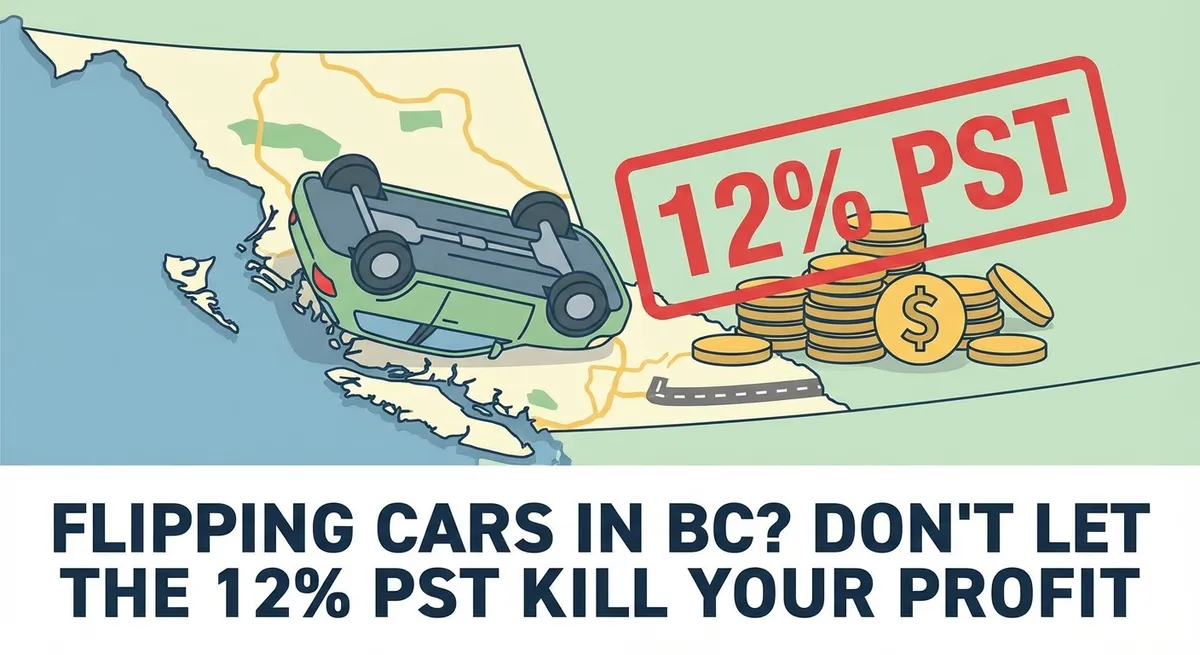 Flipping Cars in BC? Don't Let the 12% PST Kill Your Profit