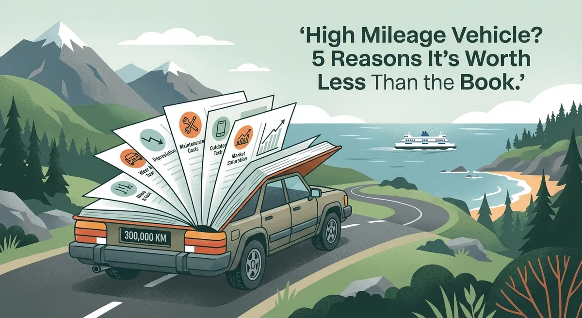 High Mileage Vehicle? 5 Reasons It's Worth Less Than the Book.