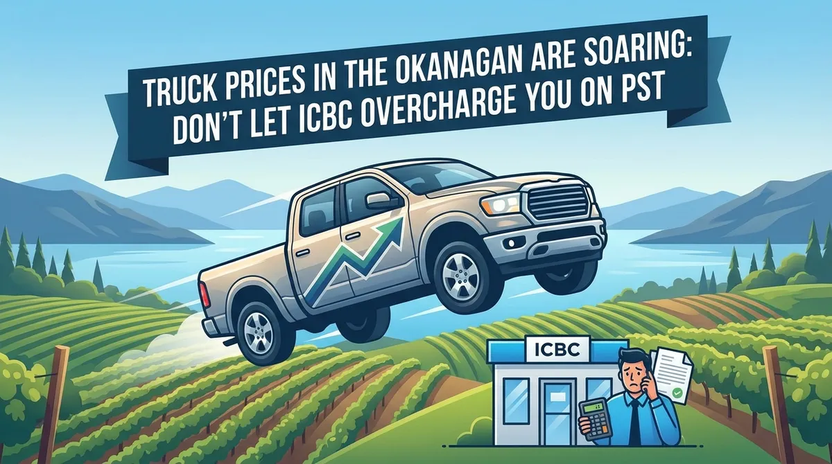 Truck Prices in the Okanagan Are Soaring: Don't Let ICBC Overcharge You on PST