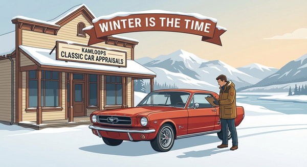 Classic Car Appraisal in Kamloops: Winter Is the Time