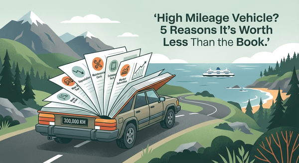 High Mileage Vehicle? 5 Reasons It's Worth Less Than the Book.
