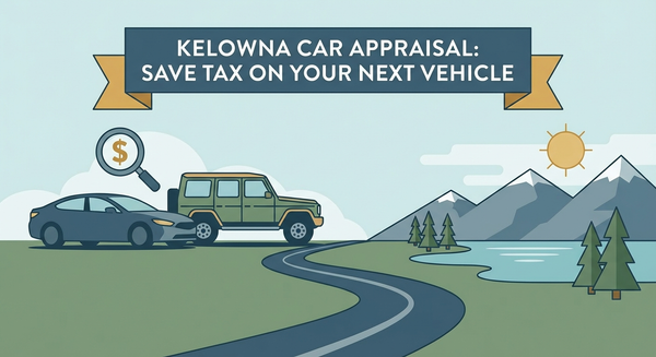 Kelowna Car Appraisal: Save Tax on Your Next Vehicle
